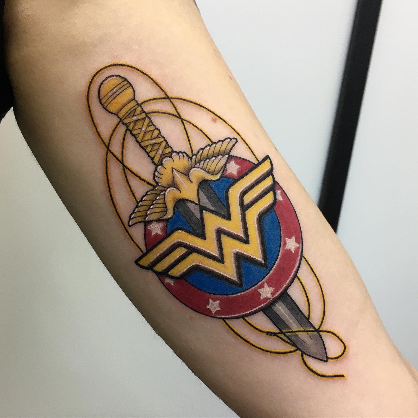 superman and wonder woman tattoo ideas